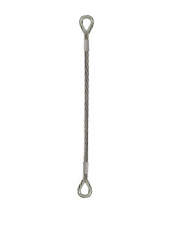1 leg wire rope sling 