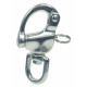 Snap shackle with swivel