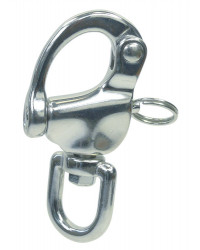 Snap shackle with swivel