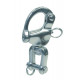 Snap shackle with swivel shackle