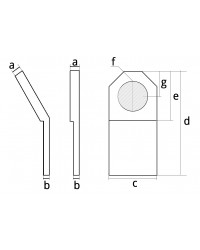 Platine de levage à souder