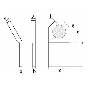 Platine de levage à souder