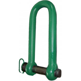 Steel sheet-pile shackle