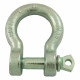 Standard bow shackle with screw pin