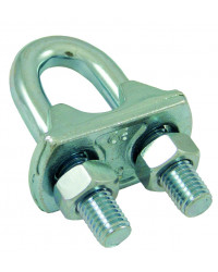 U-shaped standard wire rope grip