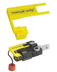 Manual override for 4001S inflator