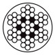 7x7 & 7x19 coated wire rope