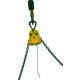 Load positioner for chain sling
