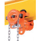 Geared beam trolley