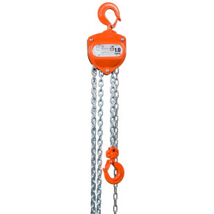 Manual chain hoist