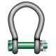 Wide mouth shackle