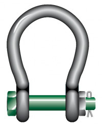Wide mouth shackle