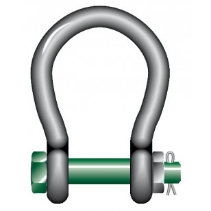 Wide mouth shackle