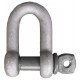 Dee shackle with screw pin - Import