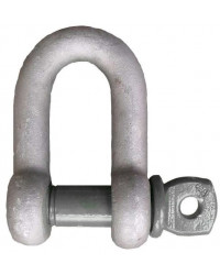 Dee shackle with screw pin - Import