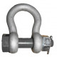 Bow shackle with safety bolt - Import
