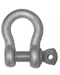Bow shackle with screw pin - Import