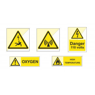 IMO safety signs - Dangers
