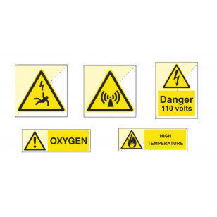 Signalisation de sécurité IMO - Dangers