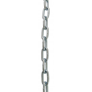 Long links galvanised chain