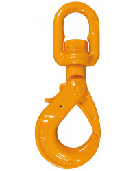 Grade 8 self locking swivel hook