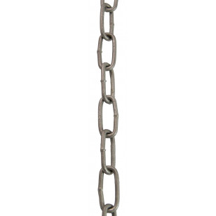 Long links galvanised chain