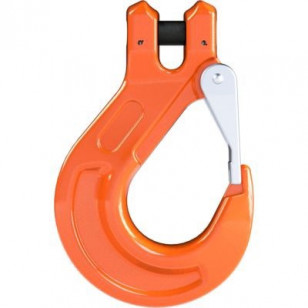 Grade 10 clevis hook with safety latch