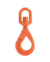 Grade 10 self locking swivel hook